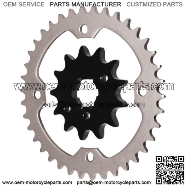 Front & Rear Sprocket Kit for Yamaha Raptor 350 YFM350 2004-2013