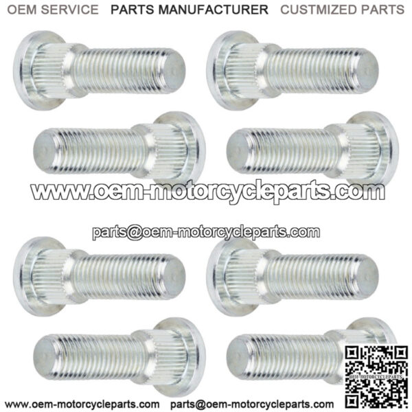 8 Rear Wheel Hub Stud Bolt for Honda TRX250 Te Tm Recon 250 2X4 Es 1997-2019