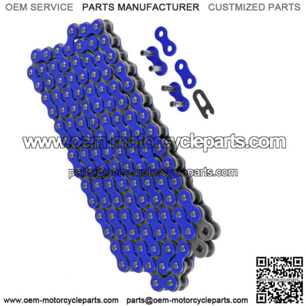 Blue Drive Chain for Yamaha YFZ450 YFZ450V 2004-2013