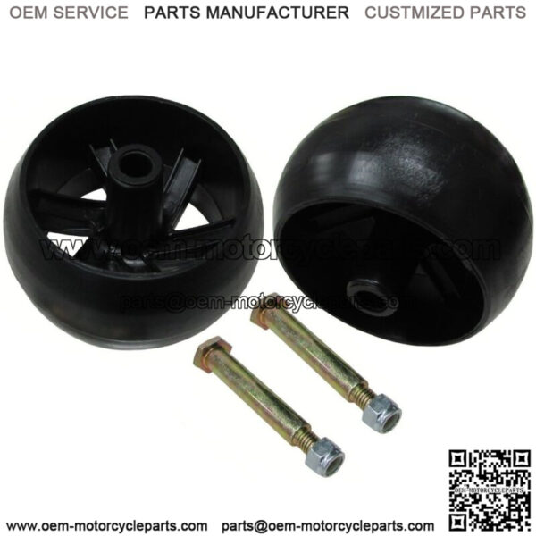 2 PK Mower Deck Wheels Bolts 174873 133957 193406 532174873 Fits Husqvarna Poula - Image 2