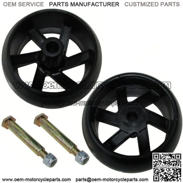 2 PK Mower Deck Wheels Bolts 174873 133957 193406 532174873 Fits Husqvarna Poula - Image 4