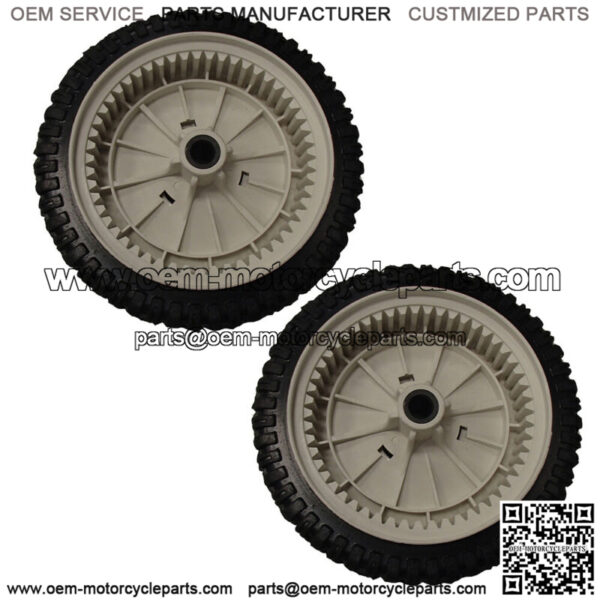 Set of 2 Front Drive Wheels 532193144 Fits Husqvarna Self-Propelled Mowers - Image 2