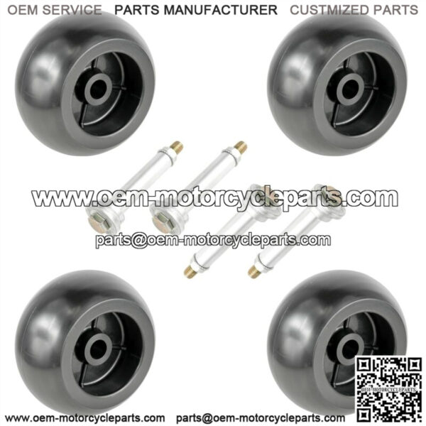 4 Deck Wheel fits Husqvarna BZ6127 BZ7234 IZ4217 IZ4817 IZ1818 IZ4819 539102643 - Image 3