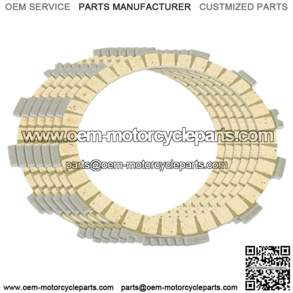 Clutch Friction Plates for Kawasaki KL250 KLR250 1985-2005 (Fits: Kawasaki)