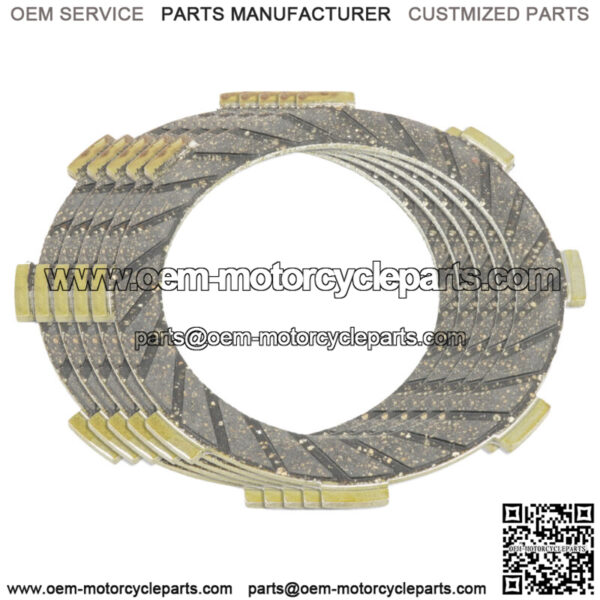 Clutch Friction Plates for Kawasaki KX80 1979 80 81 82 83 84 85 86 1987 (Fits: Kawasaki)