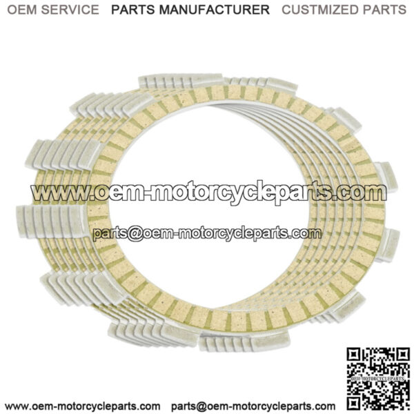 Clutch Friction Plates for Kawasaki KZ305 Csr 1981 1982 KZ305 Ltd 1987 1988 (Fits: Kawasaki)
