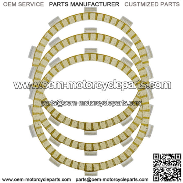 Clutch Friction Plates for Kawasaki Ninja 400 EX400 ABS 2018 - 2021 / 13088-0593 (Fits: Kawasaki) - Image 2