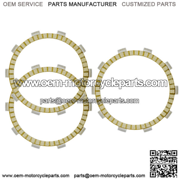 Clutch Friction Plates for Kawasaki Ninja 400 EX400 ABS 2018 - 2021 / 13088-0593 (Fits: Kawasaki) - Image 4