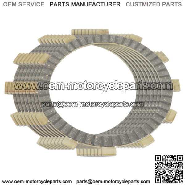 Clutch Friction Plates for Kawasaki KDX200 1986 87 88 89 90 91 1992 1993 1994 (Fits: Kawasaki)