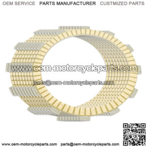 Clutch Friction Plates for Kawasaki KZ1100A KZ1100B KZ1100D KZ1100L 1981-1983 (Fits: Kawasaki)