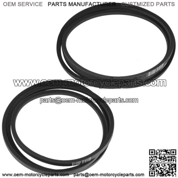 Mower Primary & Deck Belts For Husqvarna 532144959 532139573 50"Deck - Image 4