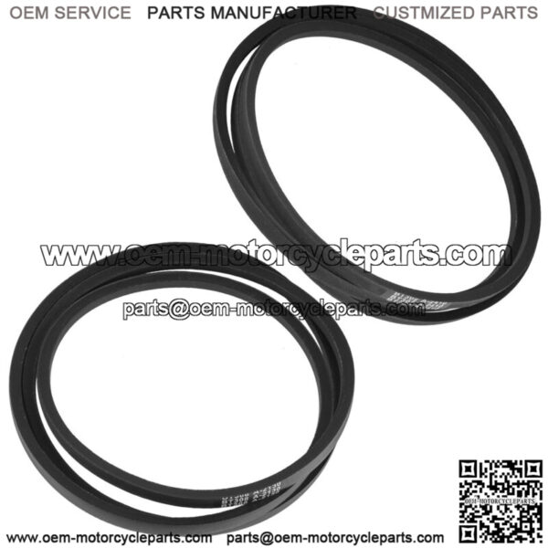 Mower Primary & Deck Belts For Husqvarna 532144959 532139573 50"Deck - Image 5