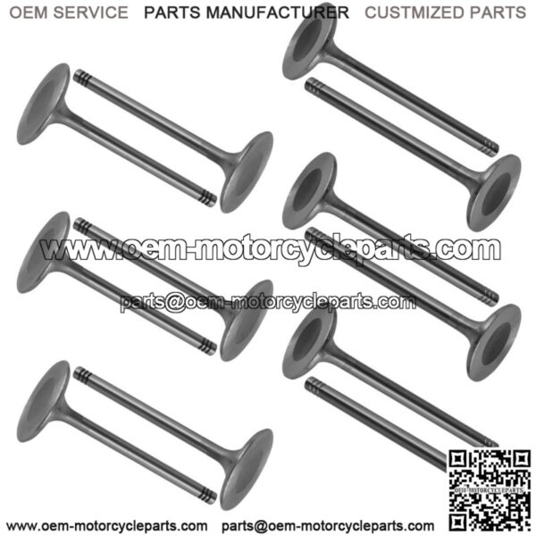 6x Intake & Exhaust Valve for Sea-Doo GTX 4-TEC Wake Limited Supercharged 03-06