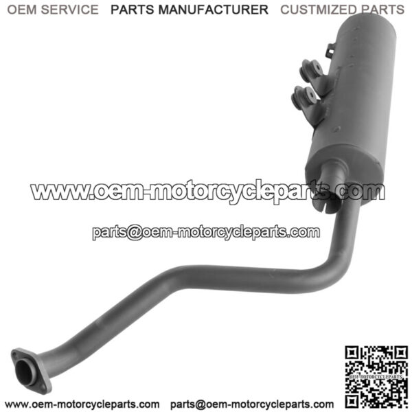 Exhaust Muffler W/Gasket For Kawasaki Brute Force 650 KVF650E KVF650 E 4X4 05-09 (For: Kawasaki) - Image 2