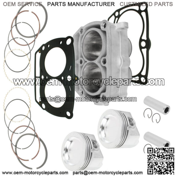 Cylinder And Piston Ring Kit Gasket For Polaris Sportsman 700 EFI 2004 2005-2007