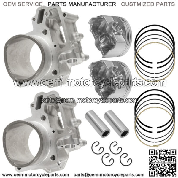 Front Rear Cylinder Piston Ring for Kawasaki Teryx 4 750 KRT750 2012 2013 85mm