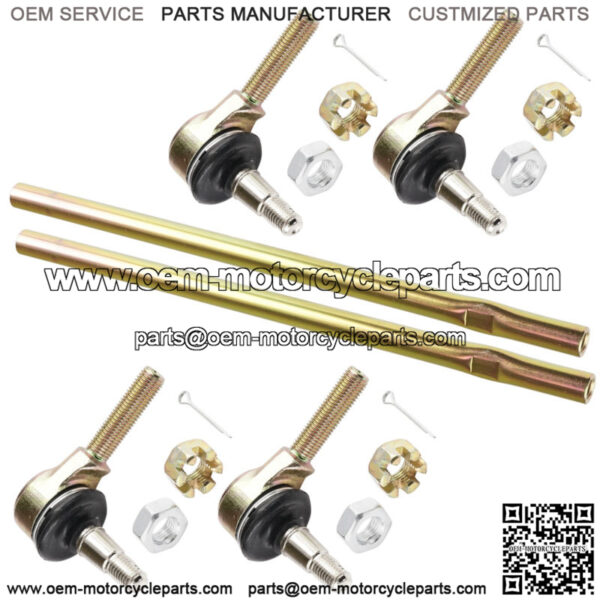 2 Tie Rod Sets for Yamaha Grizzly 660 YFM660 2002 2003 2004 2005 2006 2007 2008