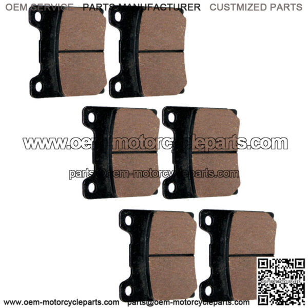 Front Rear Brake Pads for Yamaha V-Max 1200 VMX12 VMX1200 1985-2007 Motorcycle
