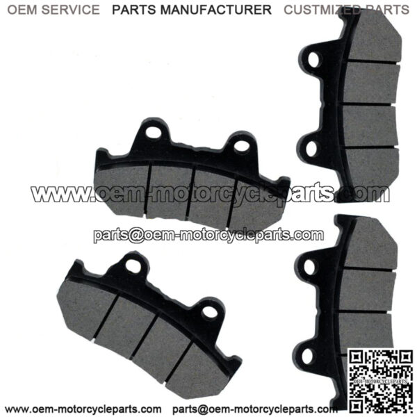 Front Brake Pads for Honda VF750C V45 Magna 1982-1983/VF750S V45 Sabre 1982-1983