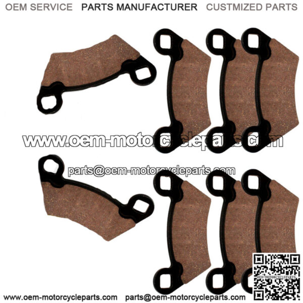Front and Rear Brake Pads for Polaris Ranger 500 6X6 2004-2005 / 2202413