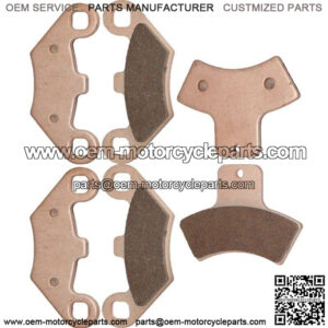 for Polaris Trail Blazer 250 1999 2000 Sintered Front & Rear Brake Pads