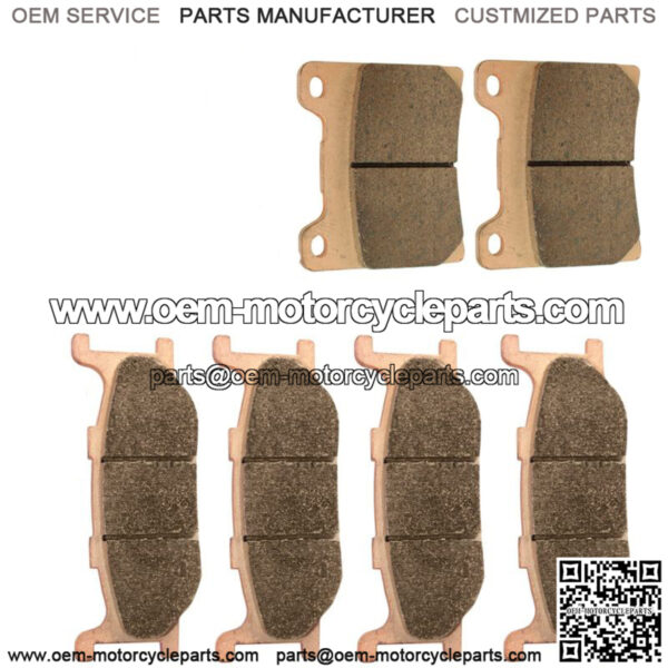 Sintered Front And Rear Brake Pads for Yamaha XJ900S Diversion 900 1995