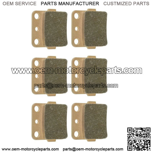Brake Pads SINTERED for Honda Fourtrax 250 TRX250EX 2x4 2001-2008 Front & Rear