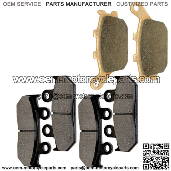 Front And Rear Brake Pads for Honda CBR600 1991 1992 1993 1994