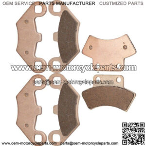for Polaris Trail Boss 300 2X4 4X4 1995 Sintered Front & Rear Brake Pads