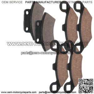 Front Rear Brake Pads for Polaris Magnum 425 6X6 1996 1997