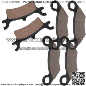 Front Rear Brake Pads for Polaris Sportsman 450 2006 2007