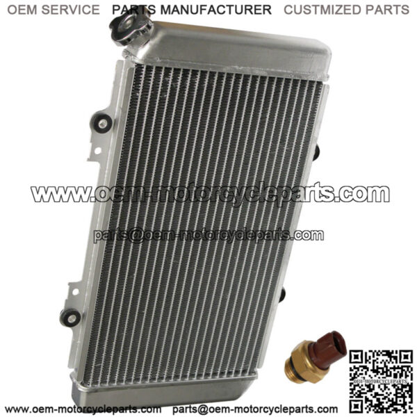 Radiator for Yamaha Grizzly 660 YFM660F 2002 2003 2004 With Heat Sensor