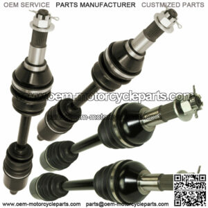 Front Rear Left Right Axles for Can-Am Outlander 800R 4X4 EFI 2013 2014 2015