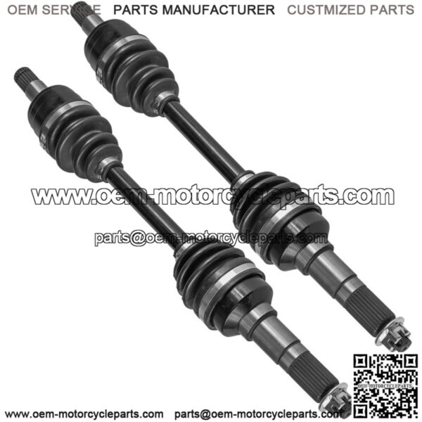 Front Right And Left CV Joint Axles for Yamaha Big Bear 400 YFM400F 4X4 2002-06