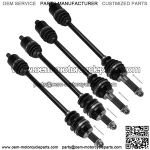 Front Rear Left Right CV Joint Axles for Polaris Ranger XP 900 All 2013-2017