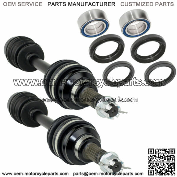 Front Left And Right CV Joint Axle For Honda TRX300FW Fourtrax 300 4X4 1988-2000