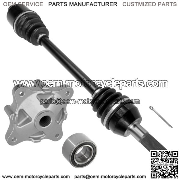 Rear CV Joint Axle Wheel Hub Bearing fits Polaris Ranger 500 4X4 2011 2012 2013