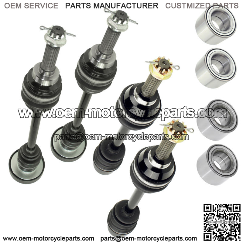 Front Rear CV Joint Axle Bearing for Suzuki LT-A700X Kingquad 700 4X4 2006 2007