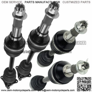 Front Rear Left Right CV Joint Axles for Can-Am Renegade 500 4X4 EFI 2008-2010