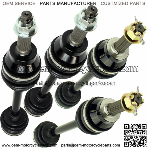 Front Rear Left Right CV Joint Axles for Polaris Sportsman 300 400 2008-2010