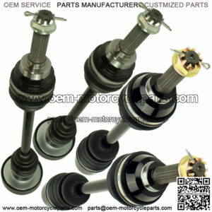 Front Rear Left Right Axles for Suzuki LT-A750X Kingquad 750 4X4 Axi 2008-2016