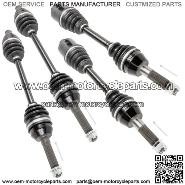 Front Rear Left and Right CV Joint Axle Shaft for Polaris Sportsman 570 EFI 2014