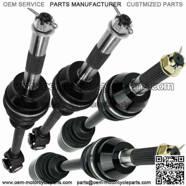 Front Rear Left Right CV Joint Axles for Polaris Sportsman 600 700 2004