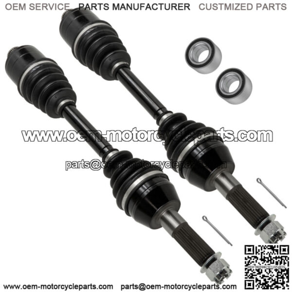 Rear Left Right CV Joint Axle W/ Bearing for Polaris Sportsman 500 4X4 HO 06-13