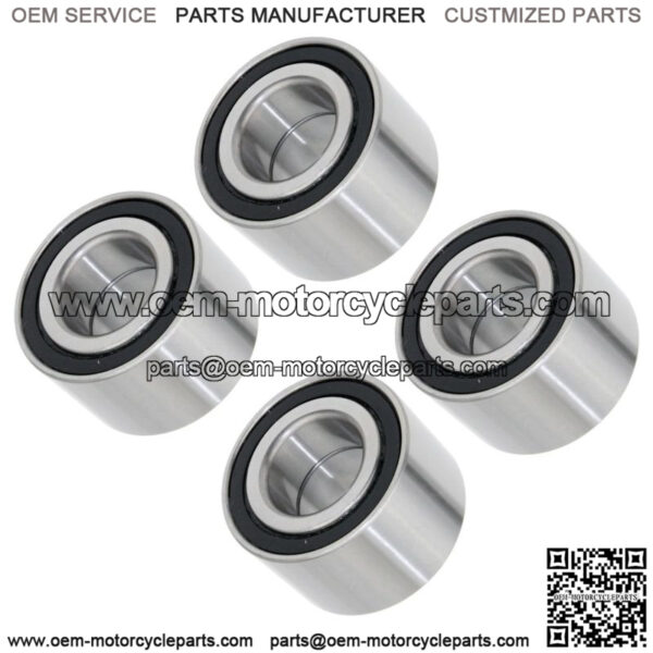 Set of 4 Front Rear Wheel Ball Bearings for Can-Am Defender Hd10 Hd8 4X4 2016-19