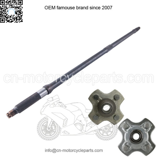 Honda rear wheel axle & hubs TRX 420 500 520 Foreman Rancher 42311-HR3-A20