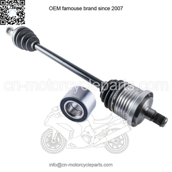 Can Am Maverick XXC XC left or right rear cv axle & wheel bearing 1000 2014 2015
