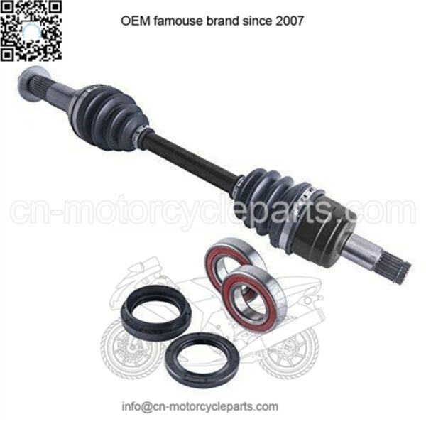 Yamaha Grizzly Kodiak front right cv axle and wheel bearing kit 450 2003 - 2007