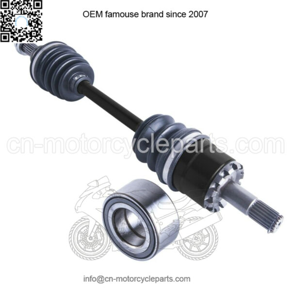 Kawasaki Brute Force front left cv axle & wheel bearing 650I  750I 2005 2006-13