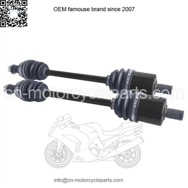 Polaris Sportsman Scrambler rear cv axles set XP 55" 1000 1334203